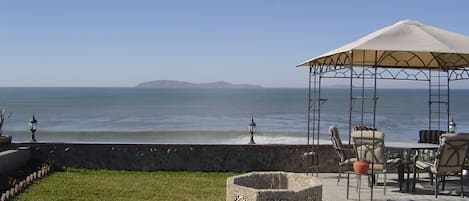 View of the Coronado islands from the patio