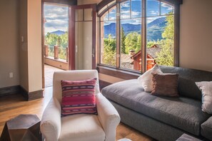 Living Area with views of the San Juan Mountain Range