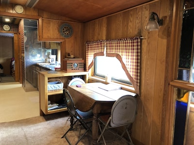 Surprisingly spacious Historic Railcar on Beautiful Skaneateles Lake