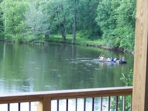 River view from lower level deck