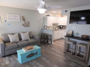 Living room and Kitchen