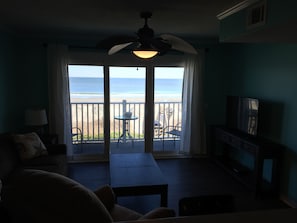 Oceanfront View from Living Room