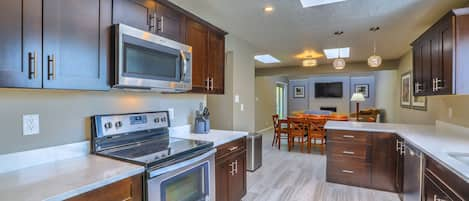 Kitchen with New Appliances