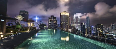Rooftop pool