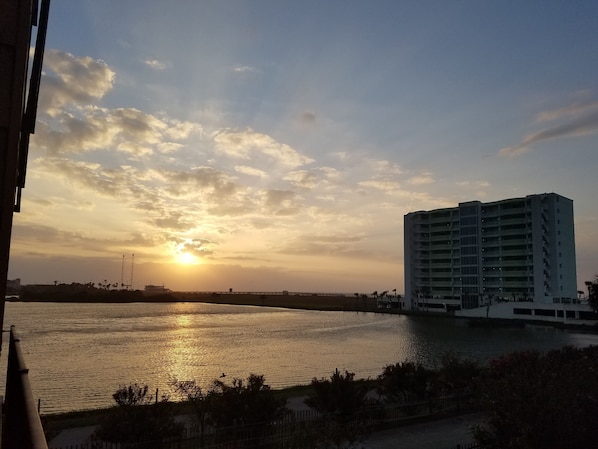 Lake and Gulf of Mexico Views from the balcony!