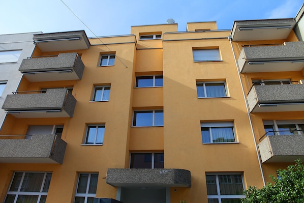 Facciata della struttura