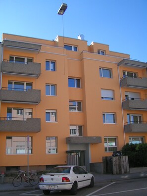 Facciata della struttura