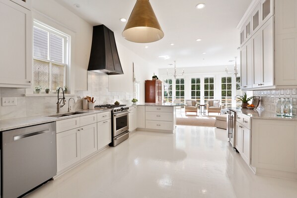 Kitchen with View into Living Room - 1st Floor