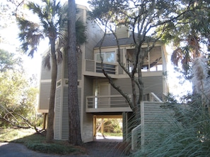 Private tranquil setting nestled amid moss-draped oaks, pines and palmetto trees