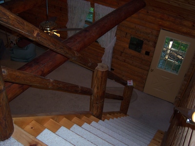 Log cabin on 25 acres