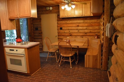 Log cabin on 25 acres