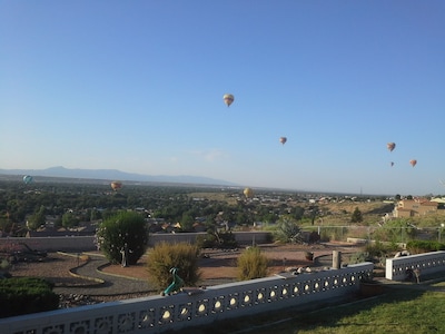 Secure carport, amazing Views and Reviews!  Private suite with patio. 