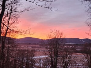 Early winter sunrise.