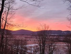 Early winter sunrise.