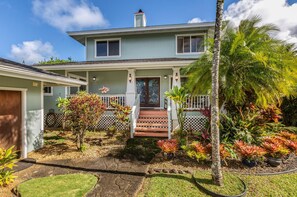 Entrance to Lani Hanalei Home 