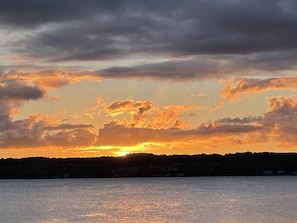 Sunrise from master bedroom 