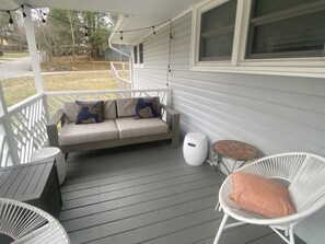 Covered front porch