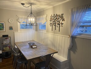 Dining room with seating for 8