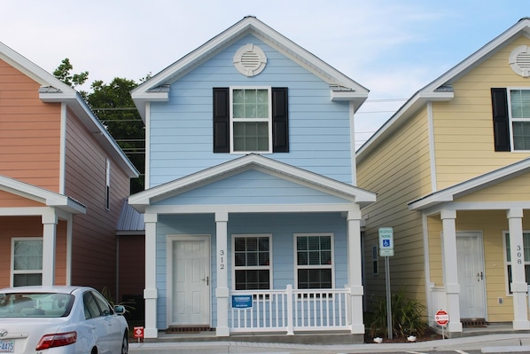 Brand new townhouse front door