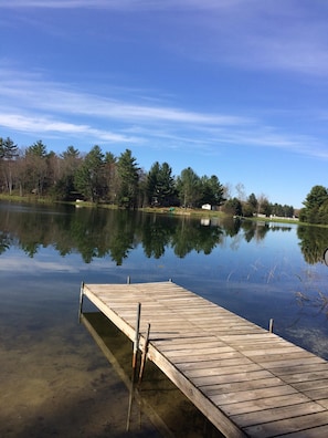 Summertime picture. Dock in all year 'round!