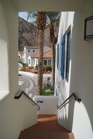 Staircase to our condo
