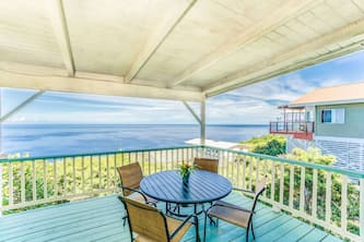 Kona Paradise - Stunning Ocean Views from Lanai - Captain Cook, Hawaii
