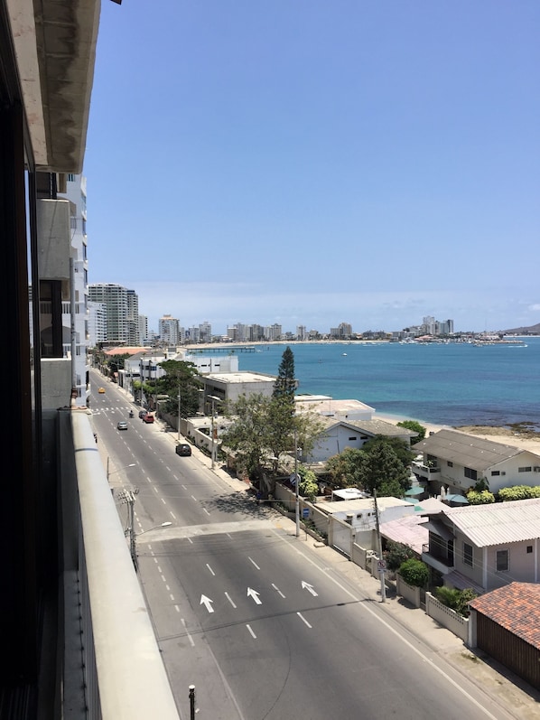 VIEW FROM OUR BALCONY AT LA SIESTA 