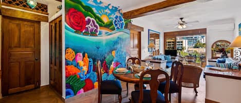 Art Filled Condo that is full of Mexican charm!