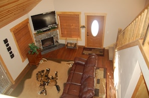 Top View of Living Room