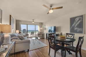 View out to the beach on Okaloosa island
