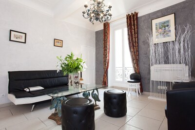 Beautiful luxury 3-room apartment, classified 3 stars, in the heart of Cannes, near the sea