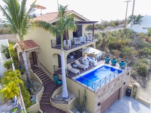 Beautiful curb side appeal & the show stopper on the the block!