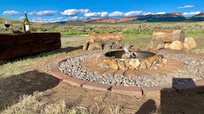 New Fire Pit Area, June 2020 - Mountain View