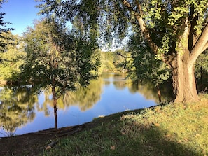 Bluff overlooking Wallkill River.