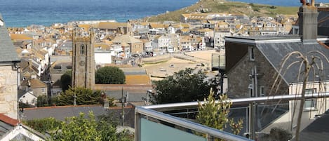 Vue sur la plage/l’océan