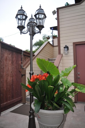 Private entrance to your get away