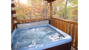 Hot Tub on back porch