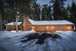 Driveway in winter