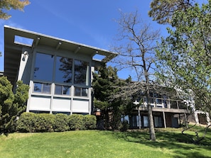 Robert F. Lewis, pupil of Frank Lloyd Wright, designed this masterpiece.