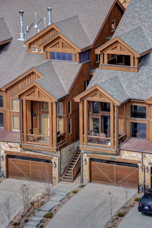 Fully heated driveway and two-car garage