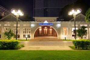 Front of property - evening/night
