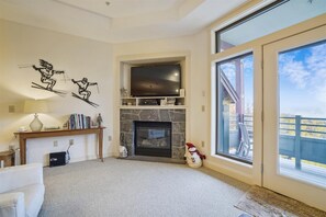 Mountain views can be seen from inside your condo.