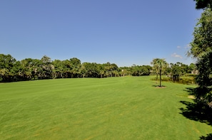 Golf Course View from deck