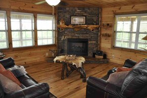 Blue View Mountain|Murphy,NC|Living Area|Enchanted Mountain Retr