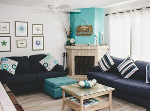 Cozy area to rest after a long day at the beach