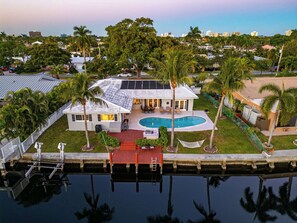 Property as seen from above.