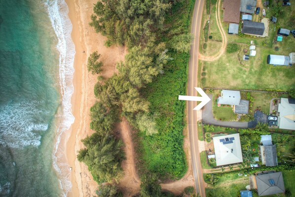 Steps to Anahola Beach