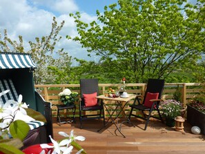 Dachterrasse mit Marschblick