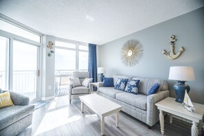 Oceanfront Living Room