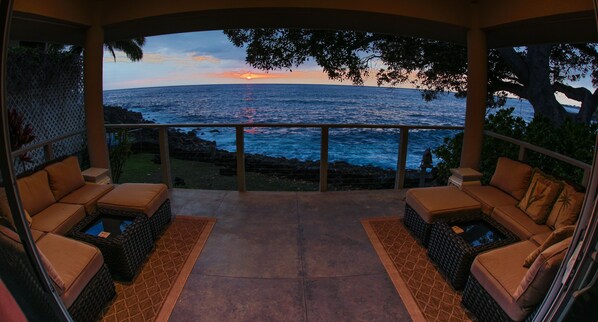 Sunset from the Lanai